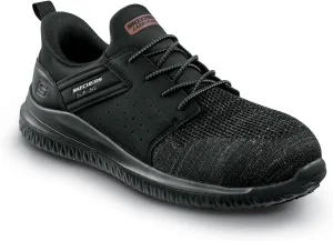 Skechers Hands Free Slip-Ins SK200367BLK Bryan, Men's, Comp Toe EH, Slip Resistant, Oxford,Work Shoe