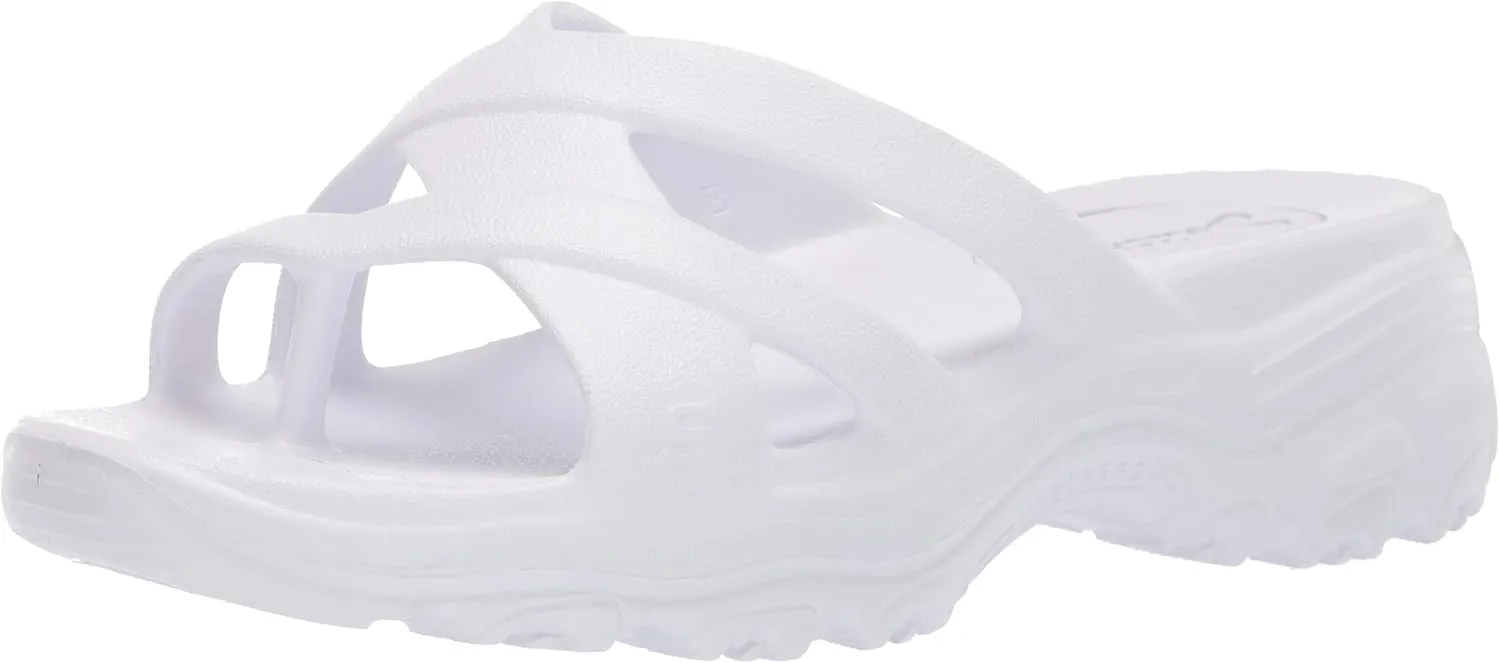 Skechers Women's Aqua D'Lites-Molded Toe-Loop Slide Flip-Flop