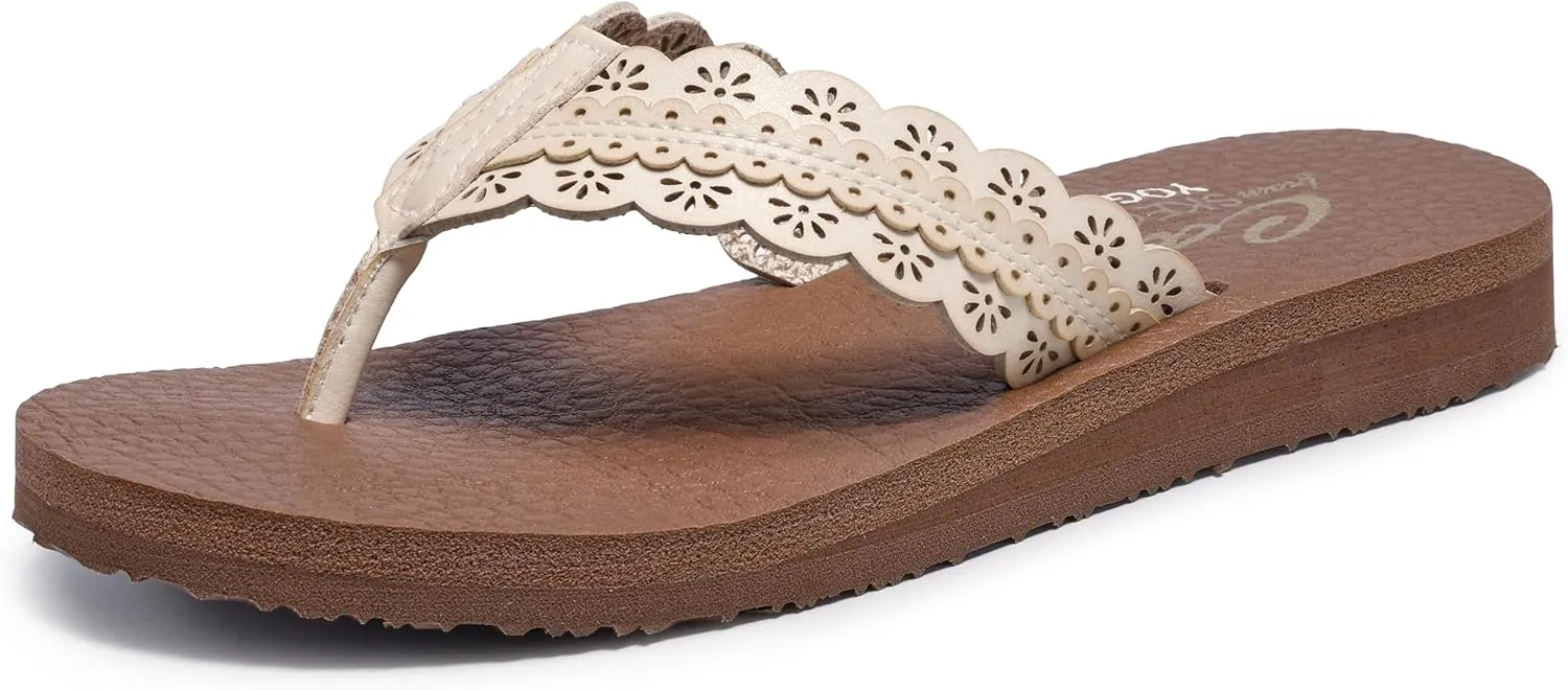 Skechers Women's Meditation-Catching Sun Flip-Flop