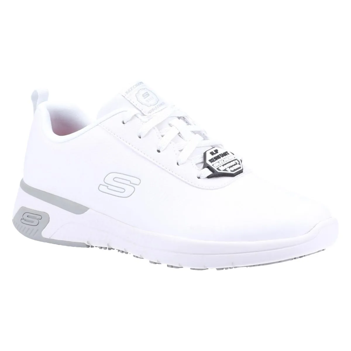 Skechers Workwear Marsing Gmina Slip Resistant Occupational Shoe White