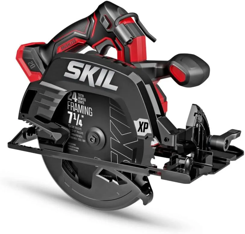 SKIL PWR CORE 20 Brushless 20V 7-1/4" Circular Saw, Tool Only-CR5440B-00