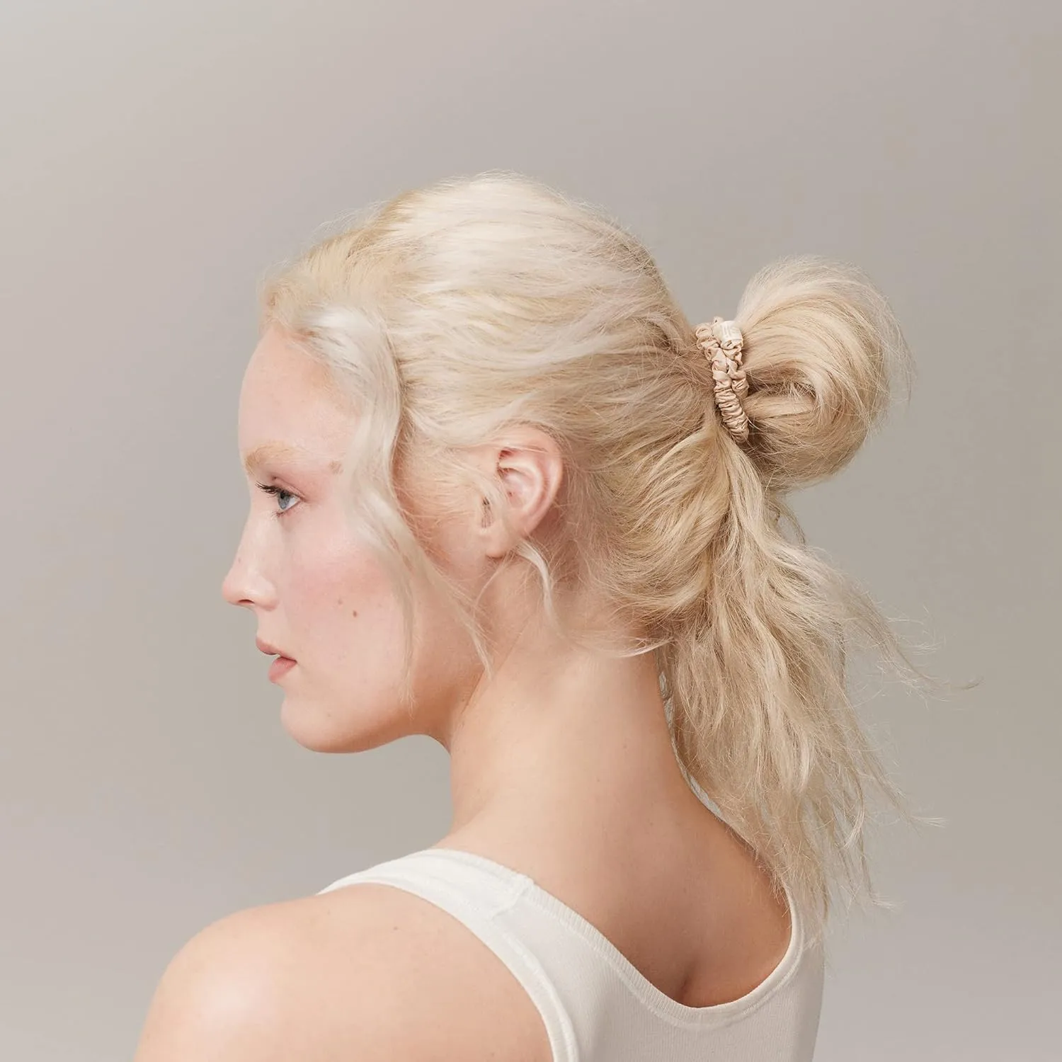 SLIP Amazon Exclusive Skinny Scrunchies: Anti-Crease, Anti-Breakage Slipsilk™ Design Protects Delicate Hair | Includes 3 Pure Silk Scrunchies, Sea