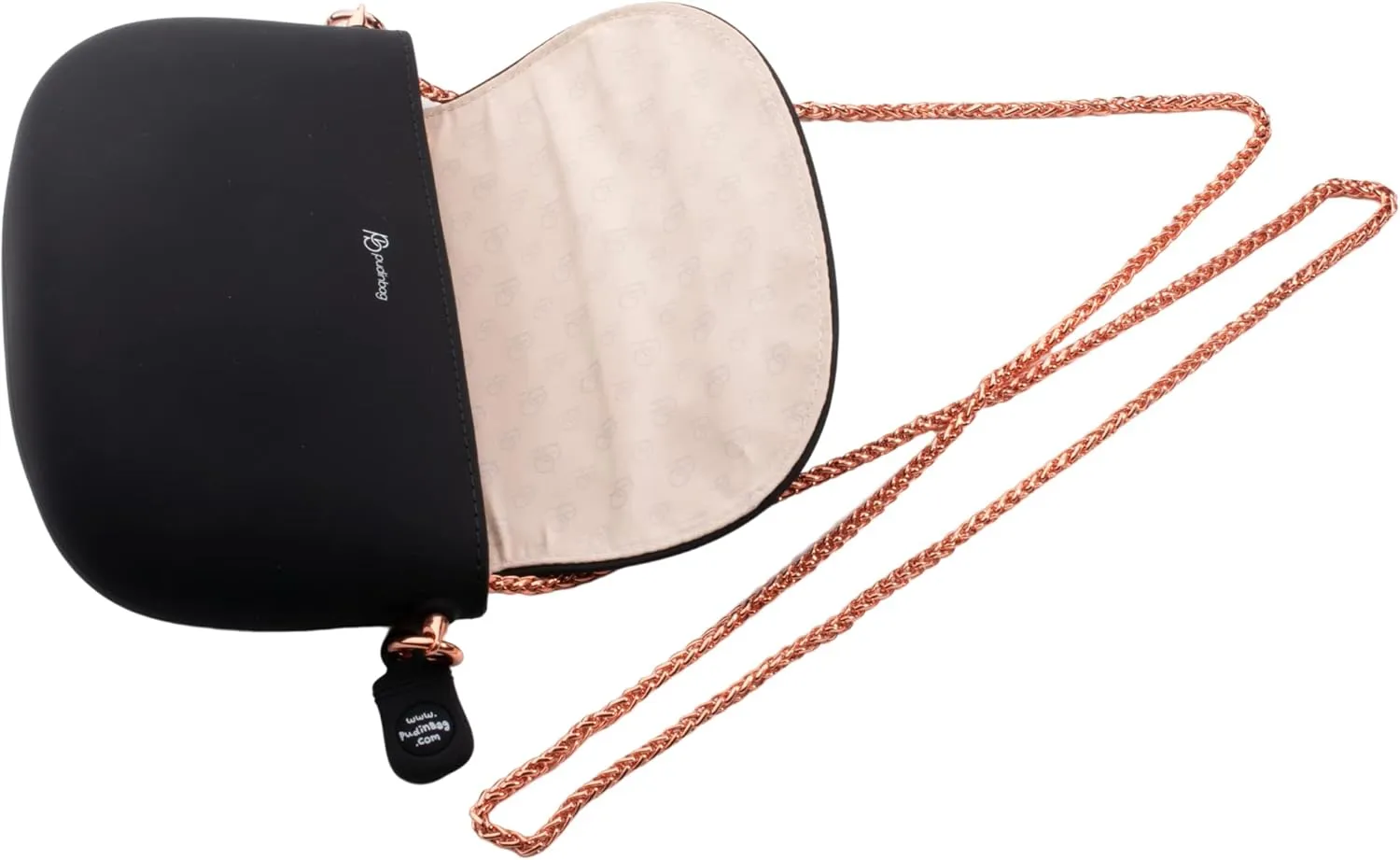 Small Crossbody Purse for Women by Pudinbag | Vegan Water Resistant | Silicone