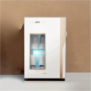 Smart Disinfection Shoe Cabinet, Visual Interface and Hot Air Circulation Heating Storage Cabinet, Cold-Rolled Steel Shoe Rack