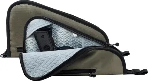 Soft Pistol Case for Handguns-Single Gun Cases for Pistols-Pistol Bag-Handgun Case With Lockable Zipper -Concealed Carry Gun Pouch-Pistol Bag Soft Gun Storage for Handguns[Only ONE Gun Bag]