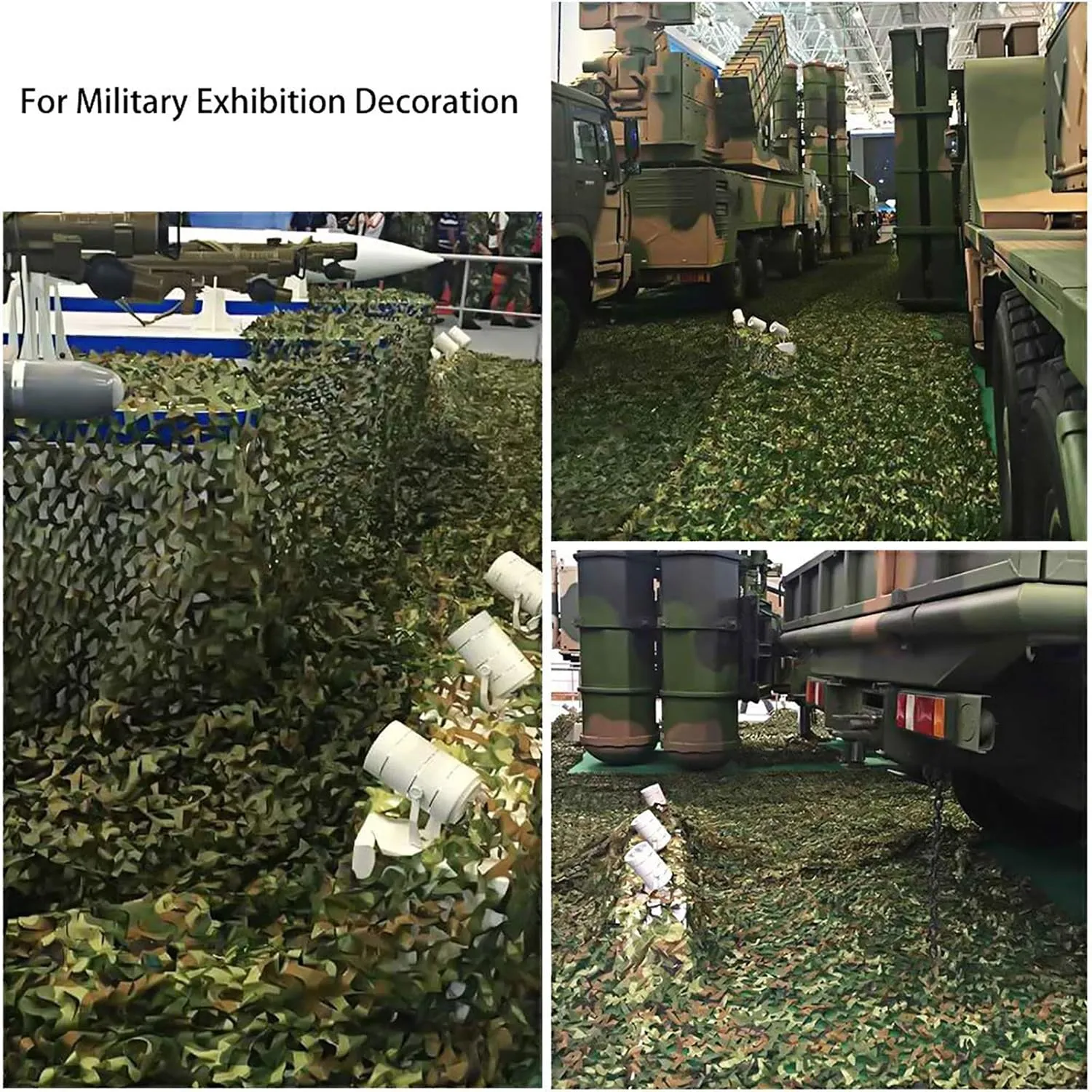 Sposuit Camo Netting - Camouflage Net Bulk Roll for Hunting Military, Party Decorations, Sunshade, Camping Ghillie Netting