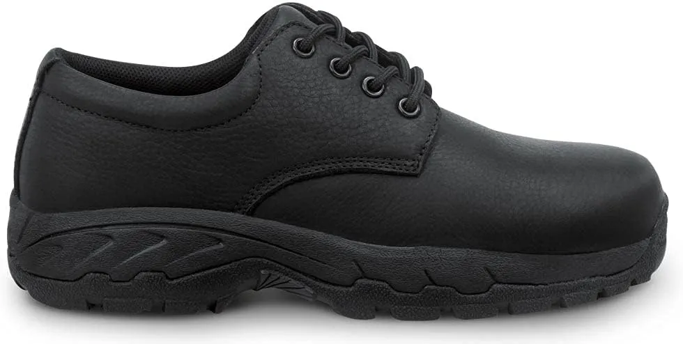 SR Max Burke, Men's, Oxford Style, Comp Toe, EH, Security Friendly Slip Resistant Work Shoe