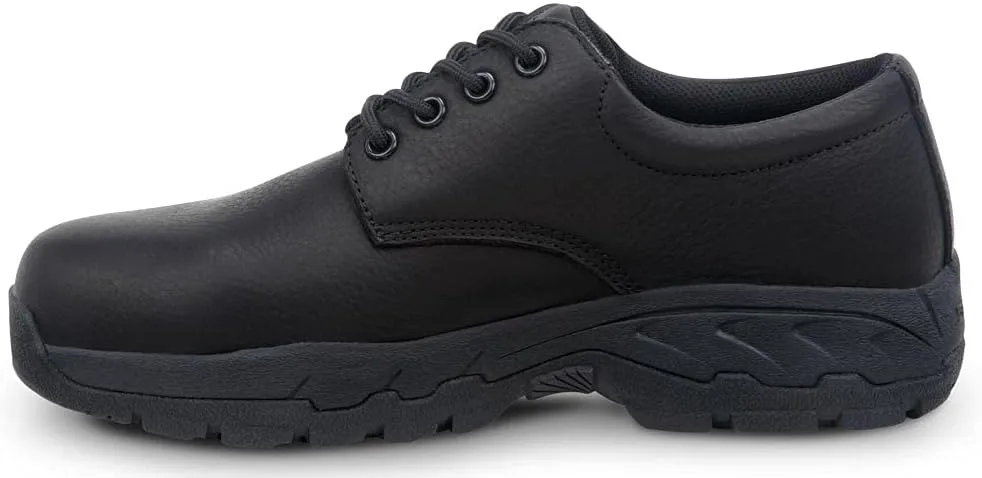 SR Max Burke, Men's, Oxford Style, Comp Toe, EH, Security Friendly Slip Resistant Work Shoe