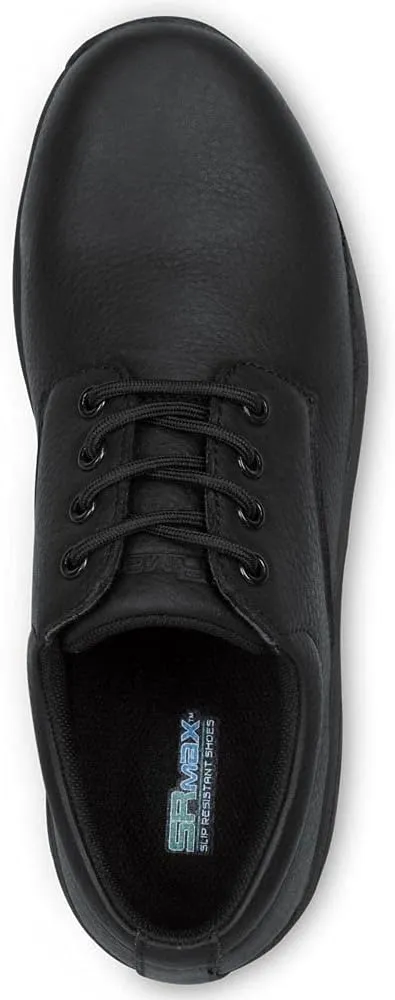 SR Max Burke, Men's, Oxford Style, Comp Toe, EH, Security Friendly Slip Resistant Work Shoe