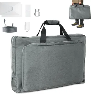 Starlink Gen 3 Carry Case, Starlink Gen 3 Case, Shockproof and Stress-Resistant Starlink Case with Water-Resistant, Dustproof Fabric and Customizable Interior Compartments (Gray)