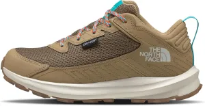 THE NORTH FACE Teen Fastpack Hiker Waterproof Hiking Shoe, TNF Black/ICY Lilac, 2