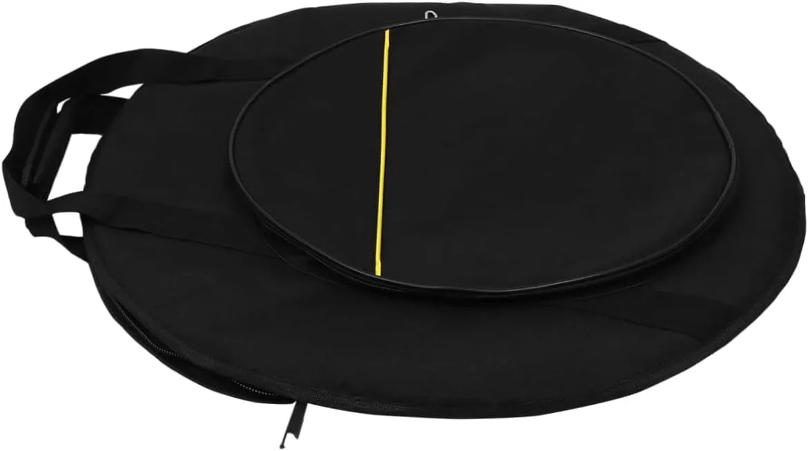 Thickened Cymbal Carrying Bag Padded Storage Case for Percussion Instruments Heavy Duty Oxford Comfortable Dual Carry Handles Protection