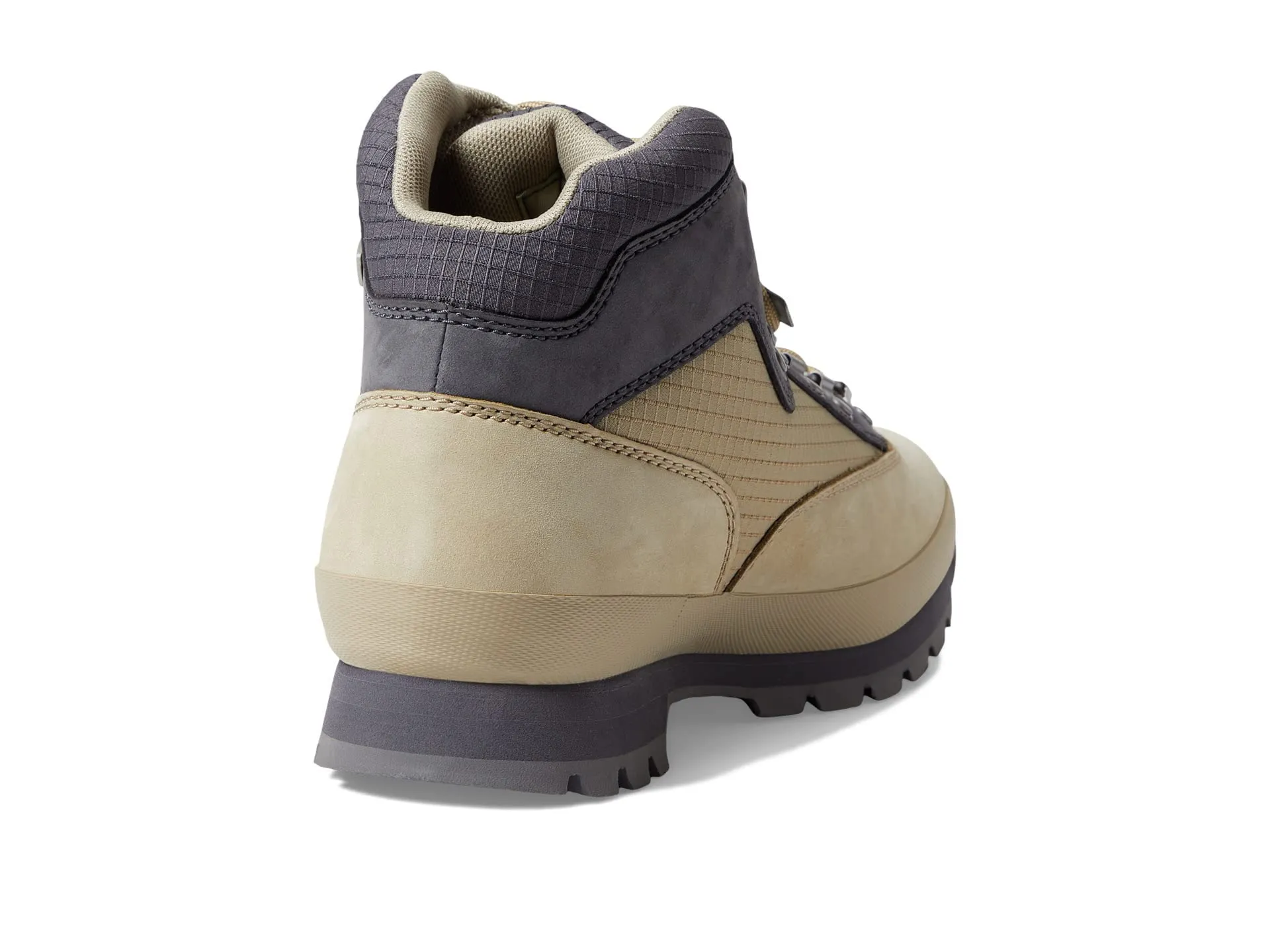 Timberland Euro Hiker Fl Shoes for Men Offers Leather and Textile Upper, Textile Lining, and Synthetic Outsole Light Brown Nubuck 11 D - Medium