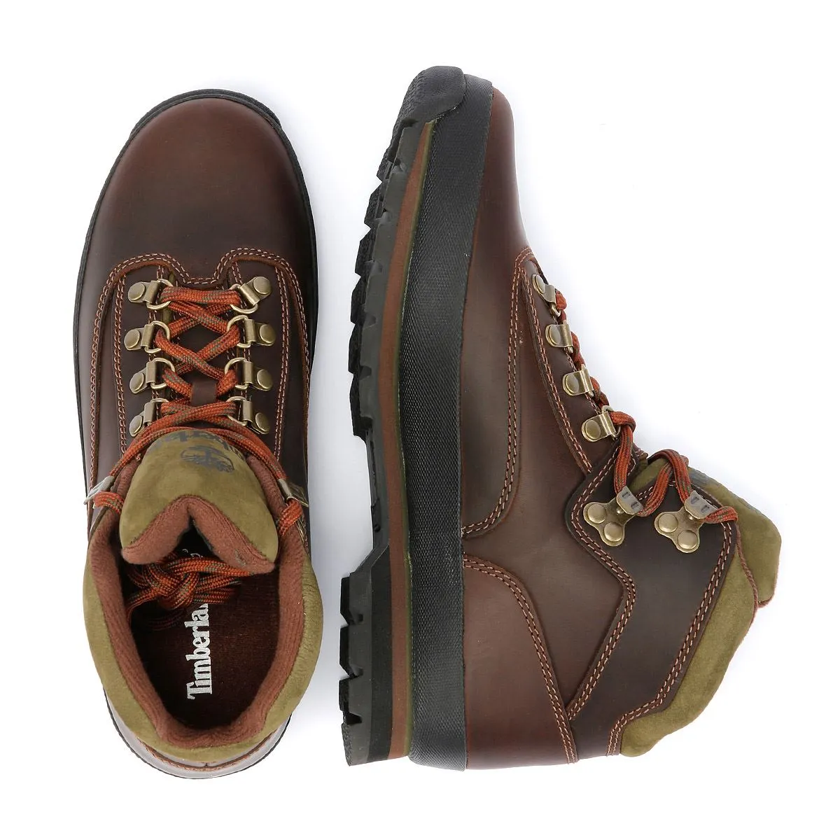 Timberland Euro Hiker Mid Lace Leather Men's Brown Boots