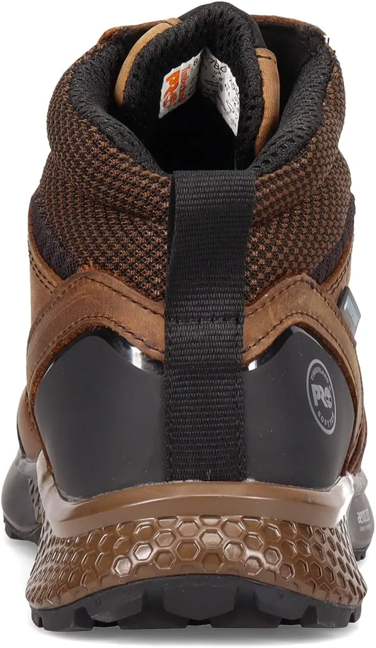 Timberland PRO Men's Reaxion Mid Soft Toe Waterproof Industrial Hiker Work Boot