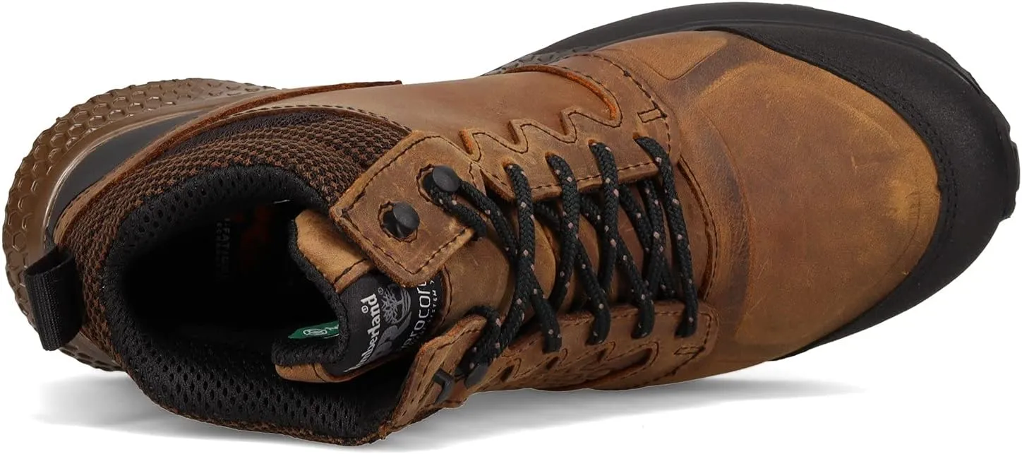 Timberland PRO Men's Reaxion Mid Soft Toe Waterproof Industrial Hiker Work Boot