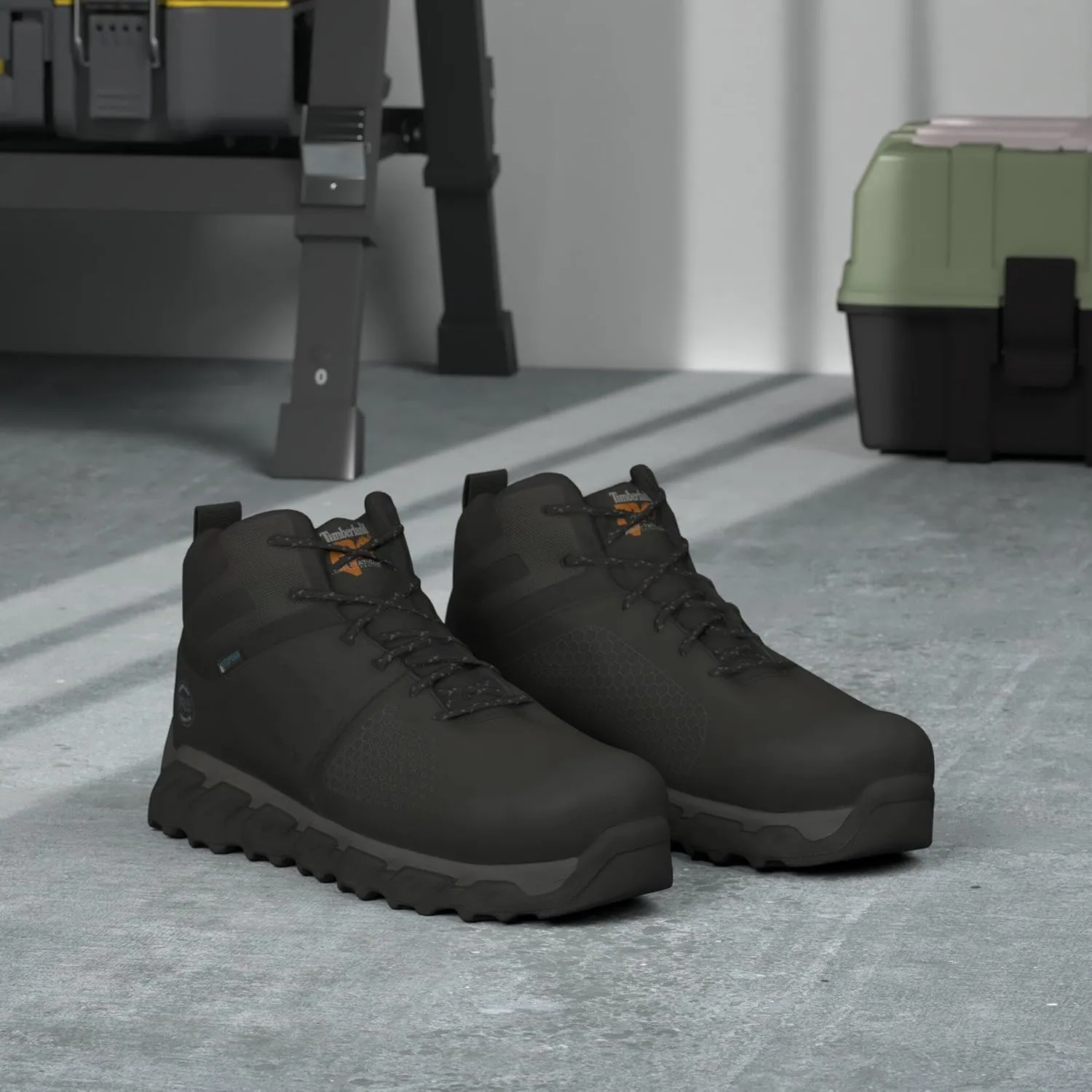 Timberland PRO Men's Ridgework Composite Safety Toe Waterproof Industrial Hiker Work Boot