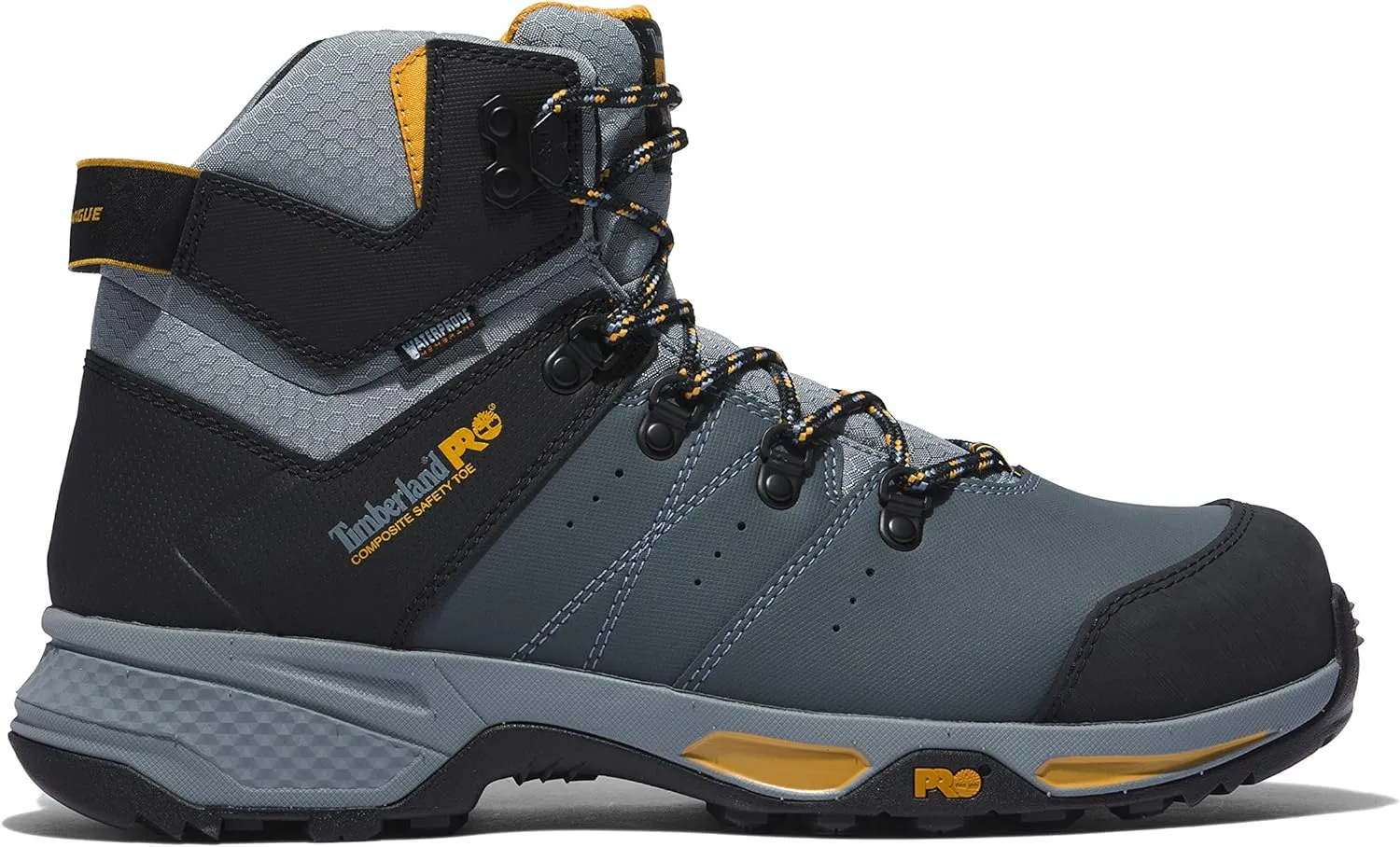 Timberland PRO Men's Switchback 6 Inch Composite Safety Toe Waterproof Industrial Hiker Work Boot
