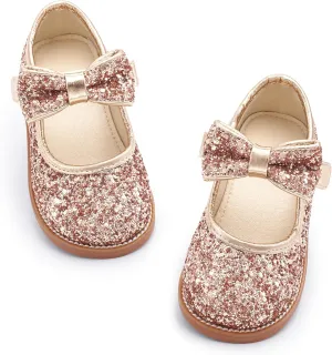 Toddler Girl Mary Jane Dress Oxford Shoes-Little Girl School Uniform Shoes for Wedding Party