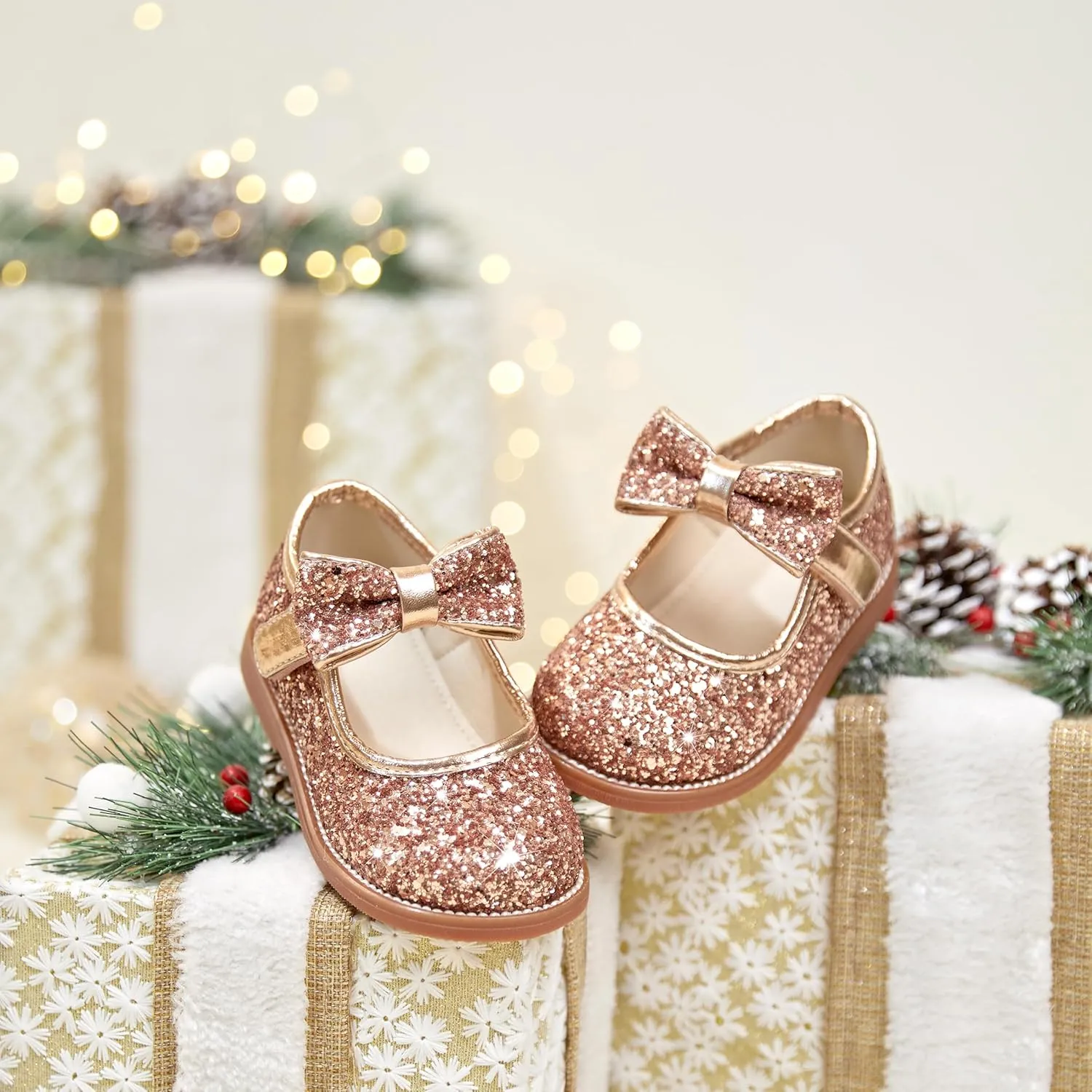 Toddler Girl Mary Jane Dress Oxford Shoes-Little Girl School Uniform Shoes for Wedding Party