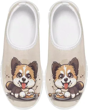 TODIYADDU Children's Running Shoes Non-Slip Tennis Shoes Boys Girls Breathable Mesh Fashion Sports Sneaker (White)