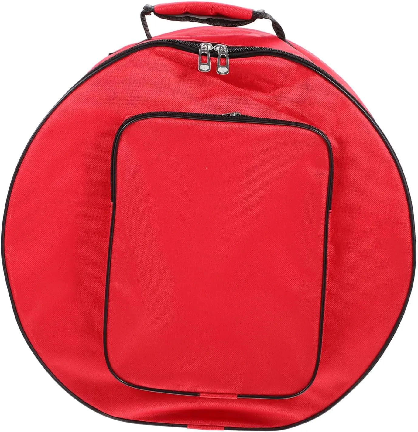Toyvian Convenient Snare Drum Bag Storage Pocket 13/14 Inches Portable Drum Bag Case Made of Oxford Cloth
