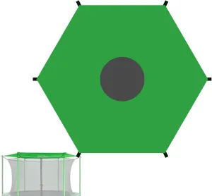 Trampoline Canopy | Sun Protection Trampoline Sunshade Cover,Tear Resistant Tent Waterproof Sunblock Shade for Outdoors Sports Garden