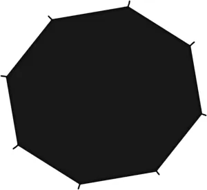 Trampoline, Sun Protection, Tear-Resistant Oxford for 8 Pole Trampoline Cover, Black, 14ft