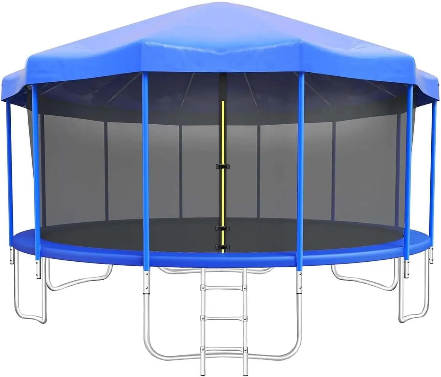 Trampoline Tent Canopy Shade Cover for 6ft-16ft Trampolines - Durable Weather Protection & Outdoor Sunshade Accessories for Ultimate Safety and Fun Playtime