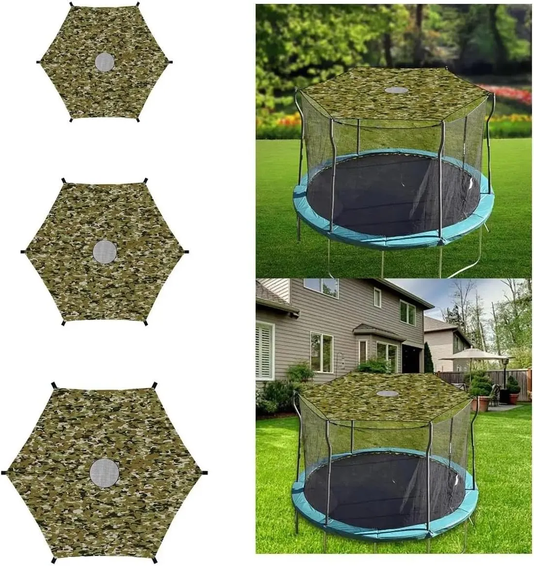 Trampoline Tent Cover – Waterproof & UV-Resistant Outdoor Trampoline Rain & Sun Protection, Breathable Fabric for Kids' Safe Play – Perfect for Backyard Fun!