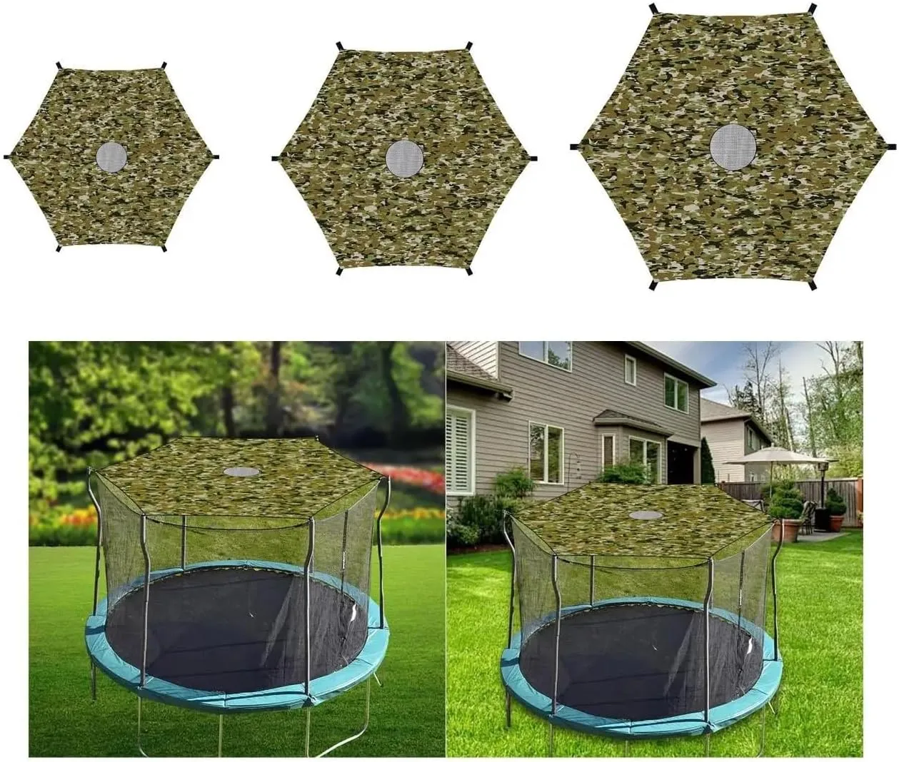 Trampoline Tent Cover – Waterproof & UV-Resistant Outdoor Trampoline Rain & Sun Protection, Breathable Fabric for Kids' Safe Play – Perfect for Backyard Fun!