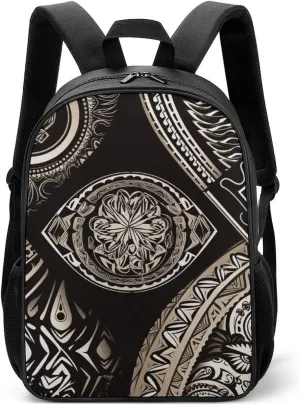 Travel Backpack for Man Woman Western Pacific Traditional Laptop Bag Lightweight Sport Cycling Backpack for Hiker