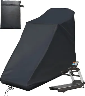 Treadmill Cover, Dustproof UV Protection Running Machine Cover, Exercise Workout Equipment Protective with Drawstring for Home Fitness Equipment Treadmill Indoor & Outdoor