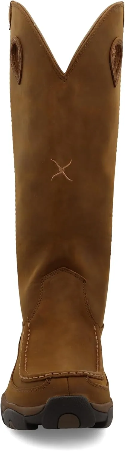 Twisted X Men's 6" Driving Moc Hiker, Moc Toe with CellStretch