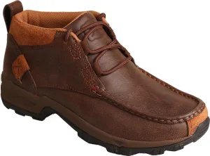 Twisted X Women's 4" Brown Leather Chukka Hiker Boot WHK0001