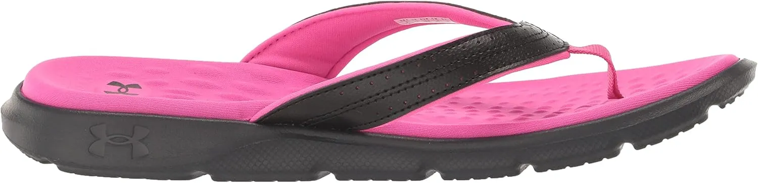 Under Armour Women's Ignite Pro Marbella Graphic Flip Flop Slide Sandal