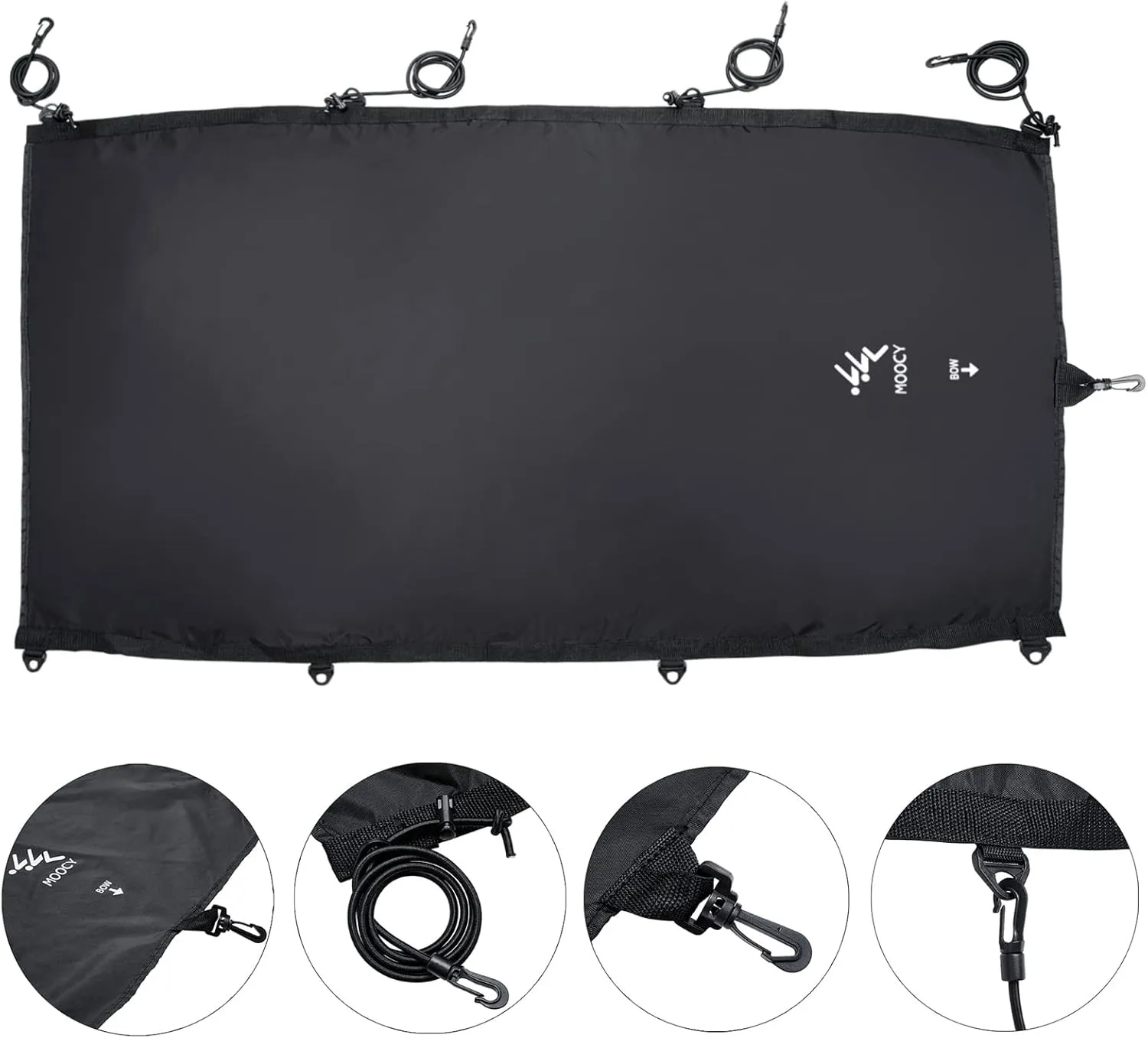Universal Kayak Cockpit Drape,Waterproof Kayak Cockpit Cover for Indoor and Outdoor,Kayak Drape Keep Hatch Hole Seat Clean