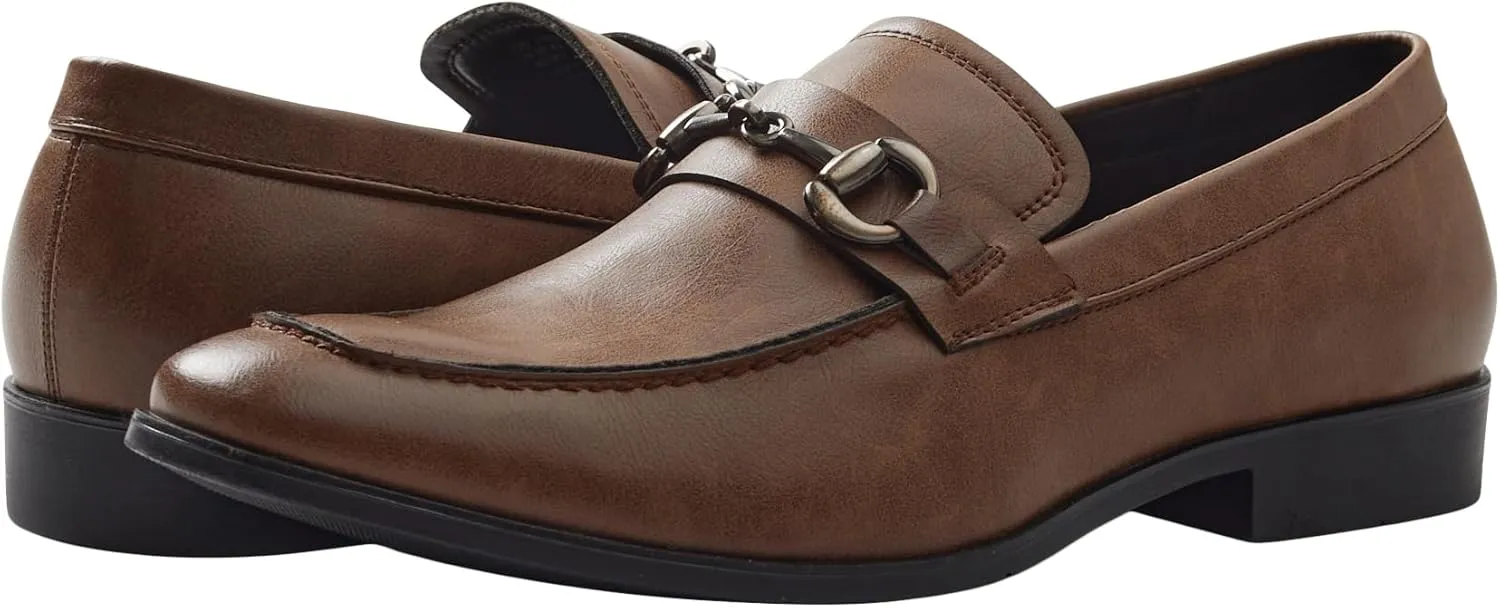 Unlisted by Kenneth Cole Men's Shoes (Stay Loafer) -Bike Toe Work, Dress, Memory Foam Insole