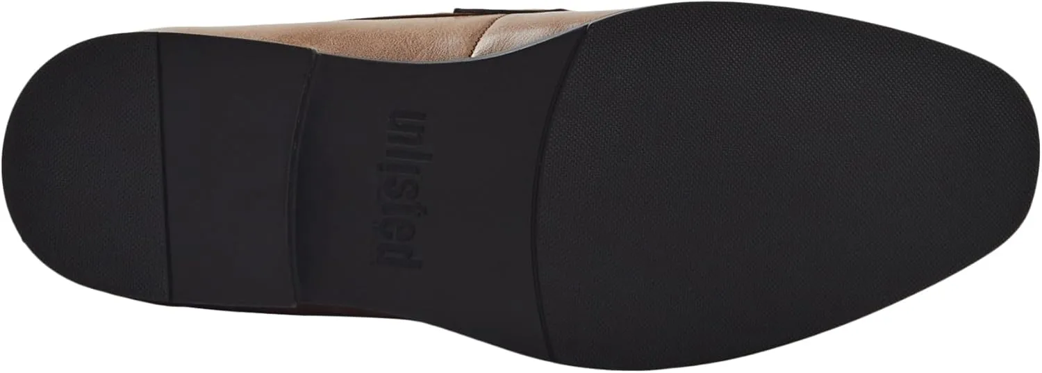 Unlisted by Kenneth Cole Men's Shoes (Stay Loafer) -Bike Toe Work, Dress, Memory Foam Insole