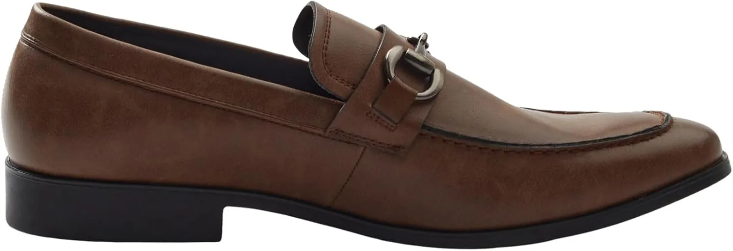 Unlisted by Kenneth Cole Men's Shoes (Stay Loafer) -Bike Toe Work, Dress, Memory Foam Insole