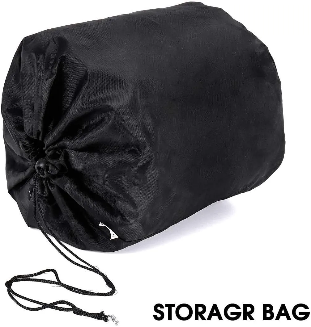 V-Hull Boat Cover Heavy Duty 210D/420D Oxford Cloth Trailerable Boat Cover Waterproof UV Sun Protection,Black 420d,420x270cm