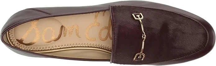 Vamp Almond Classic Slip Loafers Burgundy On High-precision Toe Sustainable Loraine Sam Edelman French
