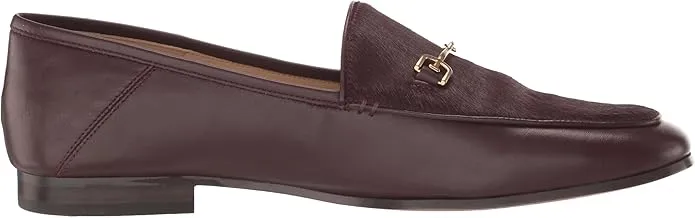 Vamp Almond Classic Slip Loafers Burgundy On High-precision Toe Sustainable Loraine Sam Edelman French