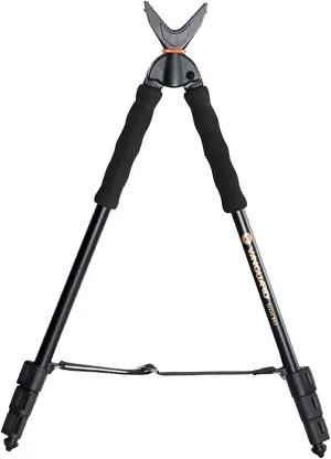 Vanguard Scout B62 Bi Pod With V Shaped Rotating Yoke, Quick Flip Leg Locks, Foam Hand Grips