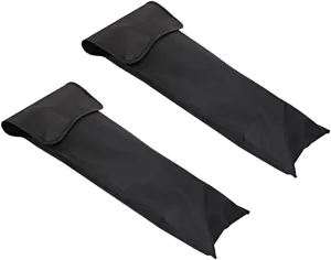 VANZACK 2pcs Tool Pouch Barbecue Tableware Pouch Belt Duffle Bag Sports Bag Bags Strap Tool Bag Foldable Tote Luggage Messenger Bag Carry Barbecue Utensil Holder Grill Tool Storage Black