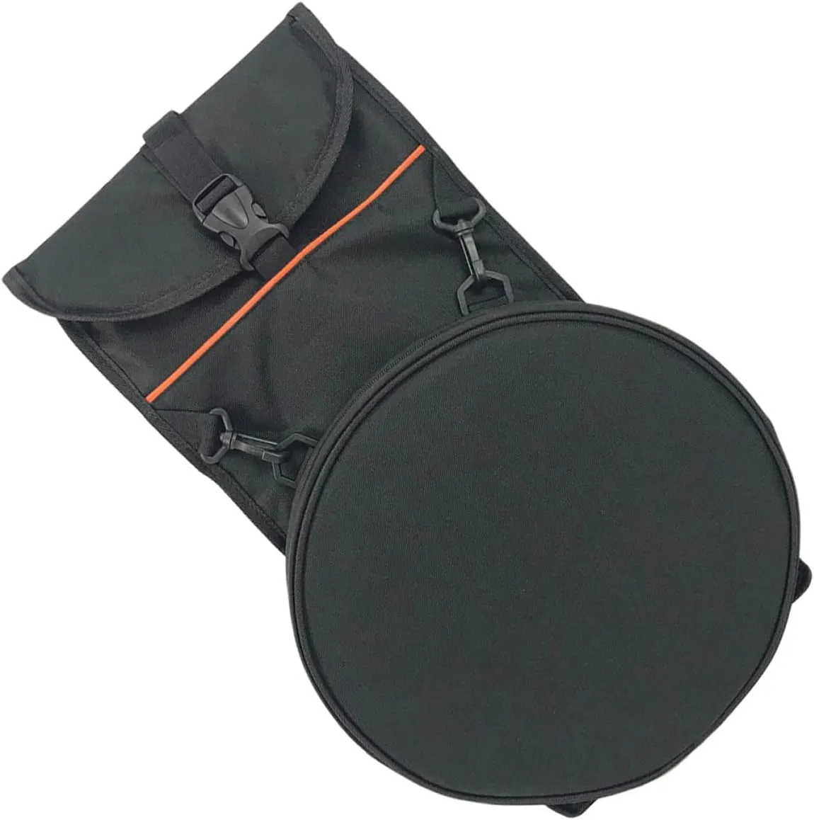 VANZACK Dumb Drum Storage Bag Thickened Double Shoulder Backpack for Percussion Instruments Portable and Durable Design Protects Against Scratches and Friction