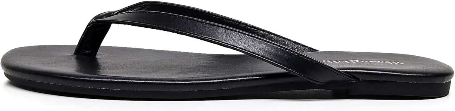 VenusCelia Women's Colorful Wide Flip Flop