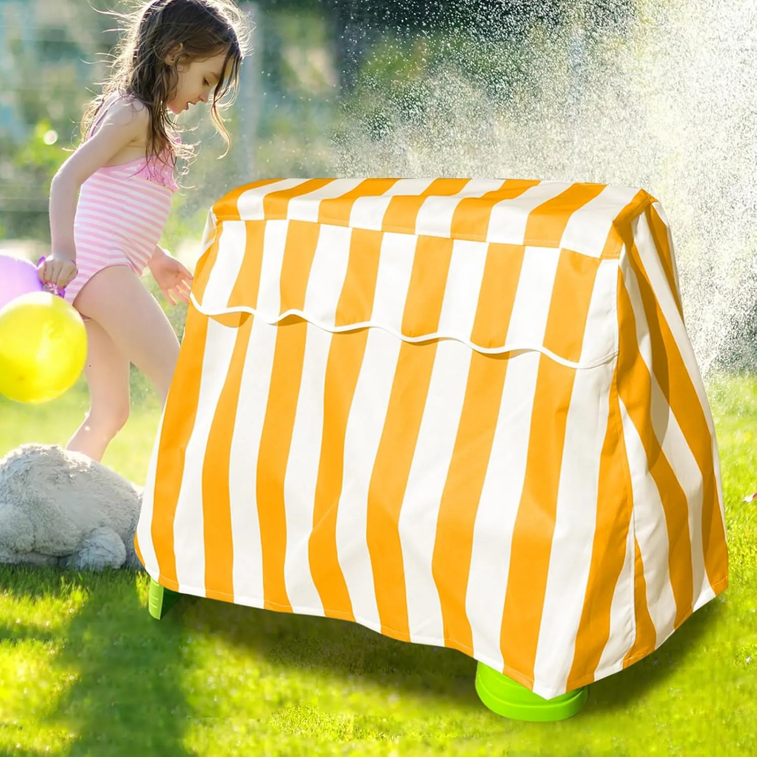 Water Table Cover Toddler Outdoor Toys for Toddlers 1-3, Outdoor Toys Cover, Water Table Accessories