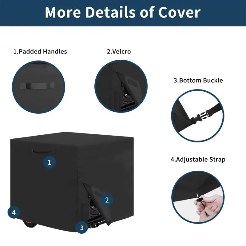 Waterproof & Uv Resistant Outdoor Generator Cover