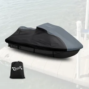 Waterproof Jet Ski Cover for Sea-doo 2010-2017 GTX、GTX LTD、RXT、RXT X(FIX), 600D Heavy Duty Oxford Jetski Covers, Trailerable Jetski Cover